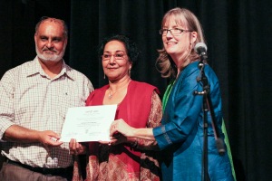 Surjeet Kalsey is the First Woman Writer of BC who  received  the Lifetime Achievement Award UBC 2014  